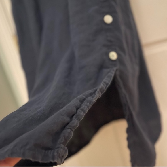 ✨ Lungo L’arno Navy Linen Midi Dress – Size 1X – Read Description - Picture 9 of 10